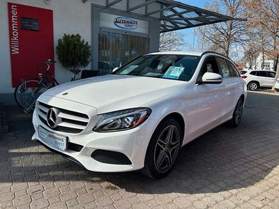 Gebraucht Mercedes C220 AMG 170 PS (125 kW) 2017 Weiß Kombi