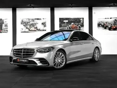 Gebraucht Mercedes S580 AMG line 503 PS (369 kW) 2022 Hightech silber Limousine