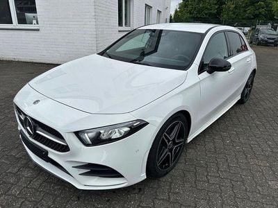 Usata Mercedes A180 AMG line 136 CV (100 kW) 2020 Bianco Utilitaria