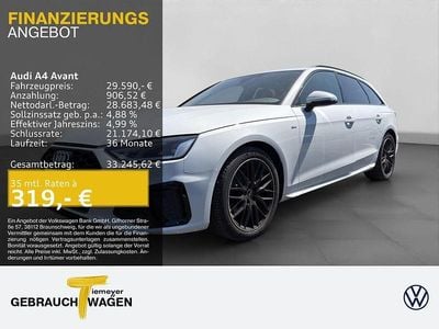 Second-hand Audi A4 S-Line 163 CP (119 kW) 2023 Alb Break