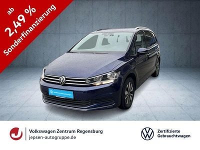 Gebraucht VW Touran Move 150 PS (110 kW) 2024 Atlantic blue metallic Van / Kleinbus