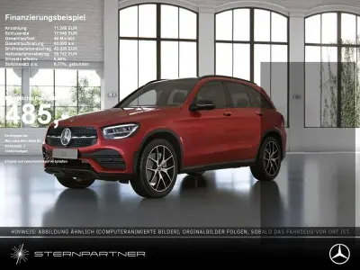 Brugt Mercedes GLC400d AMG 330 HK (242 kW) 2022 Rød SUV