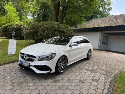Gebraucht Mercedes CLA45 AMG Shooting Brake 381 PS (280 kW) 2016 Weiß Kombi