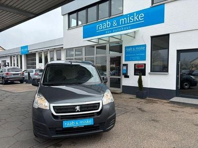 Gebraucht Peugeot Partner Premium 75 PS (55 kW) 2018 Grau Van / Kleinbus