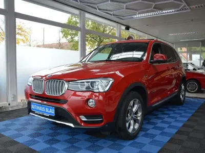 Usata BMW X3 xLine 190 CV (139 kW) 2015 Rosso SUV