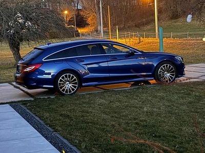 Gebraucht Mercedes CLS350 Shooting Brake Edition 258 PS (189 kW) 2017 Blau Kombi