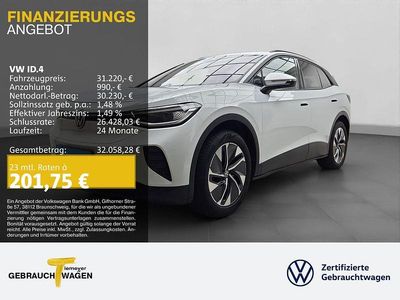 Weiß Gebraucht 2025 VW ID.4 Pure SUV | 31.220 € (Fairer Preis)