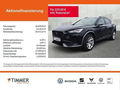 Gebraucht Cupra Formentor 150 PS (110 kW) 2023 Midnight schwarz metallic SUV