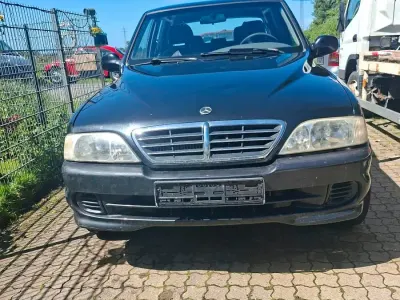 Gebraucht SsangYong Musso 119 PS (87 kW) 2006 Schwarz Limousine