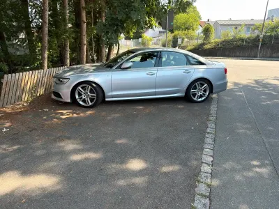 Gebraucht Audi A6 S-line plus 204 PS (150 kW) 2014 Silber Limousine