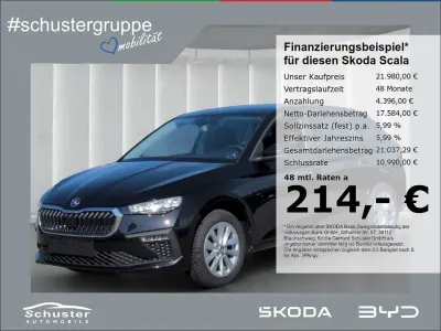 Gebraucht Skoda Scala Selection 116 PS (85 kW) 2025 Schwarz Kleinwagen
