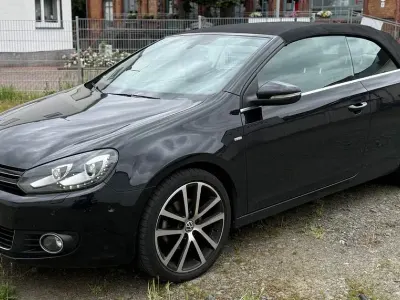 Gebraucht VW Golf Cabriolet Cup 122 PS (89 kW) 2015 Schwarz Cabrio