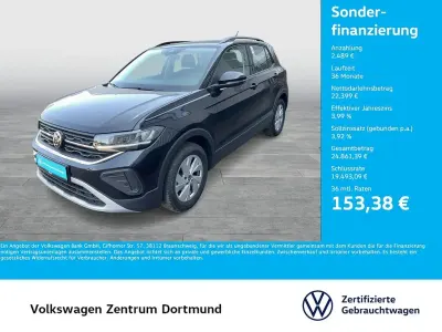 Gebraucht VW T-Cross Life 150 PS (110 kW) 2025 Schwarz SUV