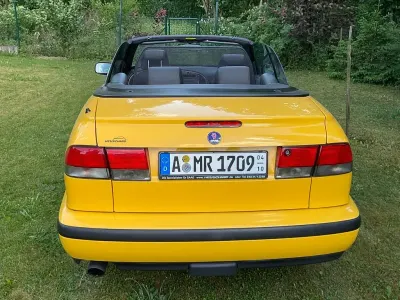 Gebraucht Saab 9-3 185 PS (136 kW) 1998 Gelb Cabrio