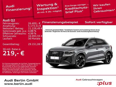 Gebraucht Audi Q2 S-Line 150 PS (110 kW) 2022 Daytonagrau perleffekt SUV
