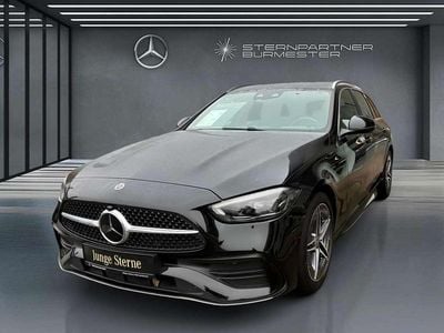 Schwarz Gebraucht 2025 Mercedes C300 AMG Limousine | 43.390 € (Superpreis)