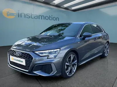 Gebraucht Audi A3 Sportback S-Line 110 PS (80 kW) 2023 Grau Kleinwagen