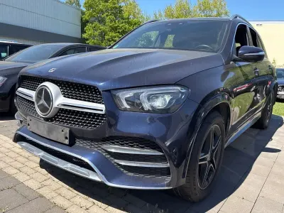 Gebraucht Mercedes GLE400 AMG line 330 PS (242 kW) 2022 Blau SUV