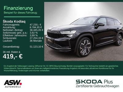Gebraucht Skoda Kodiaq SportLine 193 PS (141 kW) 2025 Schwarzmagic perleffekt SUV