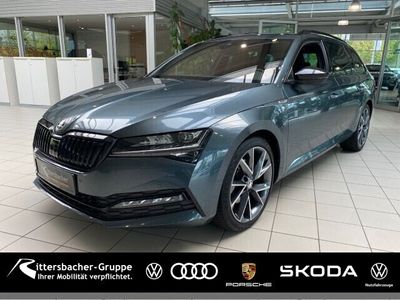 gebraucht Skoda Superb Combi Sportline 2.0 TDI DSG Navi AHK PDC