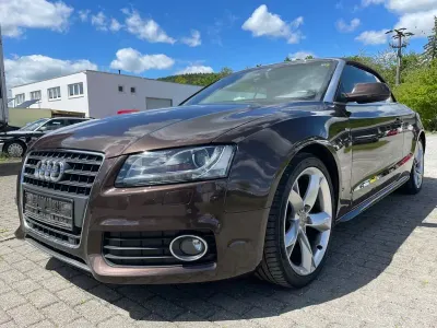 Gebraucht Audi A5 Cabriolet S-Line 211 PS (155 kW) 2011 Braun Cabrio