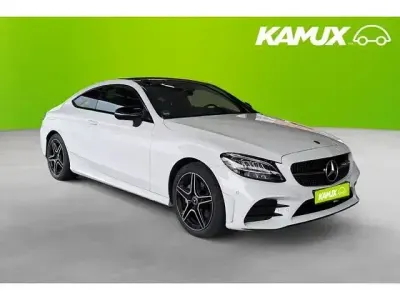 Gebraucht Mercedes C200 AMG line 184 PS (135 kW) 2020 Weiss Coupé