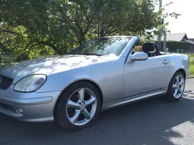 Gebraucht Mercedes SLK200 163 PS (119 kW) 2001 Silber Cabrio