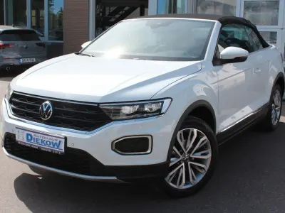 Używany VW T-Roc Cabriolet Style 150 KM (110 kW) 2021 Biały Kabriolet