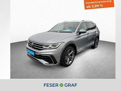 Gebraucht VW Tiguan Allspace R-line 245 PS (180 kW) 2022 Pyrit silber metallic SUV