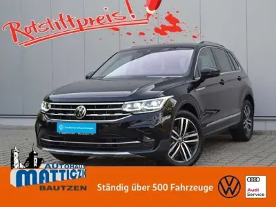 Używany VW Tiguan Elegance 200 KM (147 kW) 2021 Czarny SUV