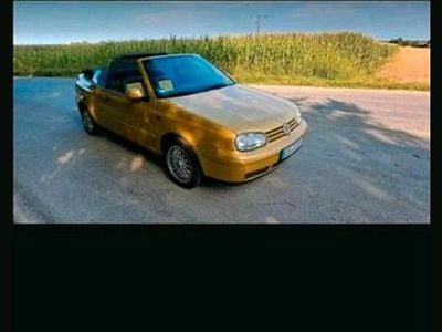 Usata VW Golf 120 CV (88 kW) 1998 Giallo Cabrio