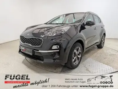 Gebraucht Kia Sportage DREAM-TEAM Edition 132 PS (97 kW) 2019 Zilinaschwarz met. SUV