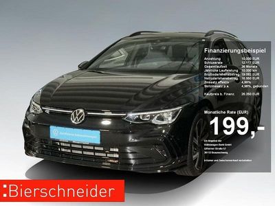 Gebraucht VW Golf VIII R-line 131 PS (96 kW) 2024 Schwarz Kombi