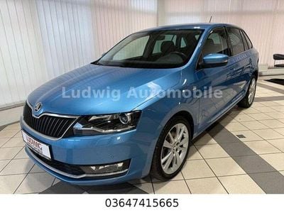 Gebraucht Skoda Rapid Clever 110 PS (80 kW) 2018 Blau Kleinwagen