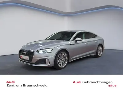 Gebraucht Audi A5 Sportback Advanced Plus 204 PS (150 kW) 2022 Florettsilber metallic Kleinwagen