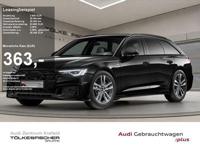 Schwarz Gebraucht 2025 Audi A6 S-Line Kombi | 53.880 € (Superpreis)