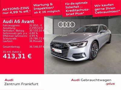 Gebraucht Audi A6 Sport 299 PS (219 kW) 2022 Florettsilber metallic Kombi