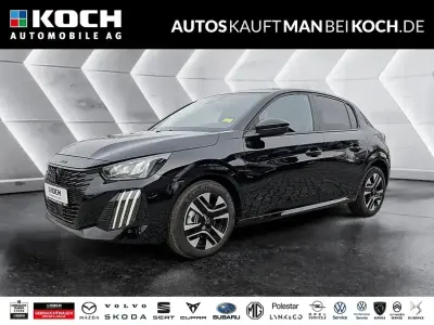 Neu Peugeot 208 Allure 101 PS (74 kW) 2025 Schwarz Kleinwagen