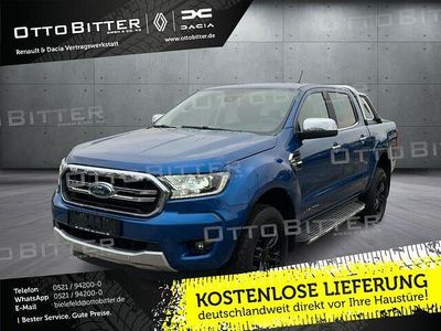 Gebraucht Ford Ranger Limited 170 PS (125 kW) 2022 Saphirblau Pickup