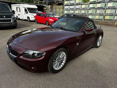 Second-hand BMW Z4 Sport Line 170 CP (125 kW) 2005 Roșu Cabrio