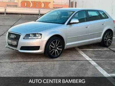 Gebraucht Audi A3 Attraction 125 PS (91 kW) 2009 Silber Kleinwagen