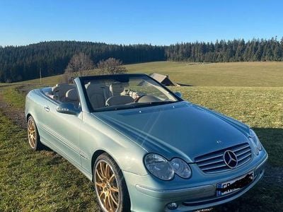Gebraucht Mercedes CLK320 Elegance 218 PS (160 kW) 2004 Blau Cabrio