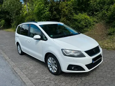 Gebraucht Seat Alhambra 140 PS (102 kW) 2011 Weiß Van / Kleinbus