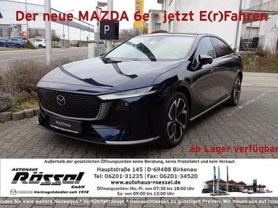 Deep crystal blue Neu 2025 Mazda 6e Takumi-Line Limousine | 40.990 € (Fairer Preis)