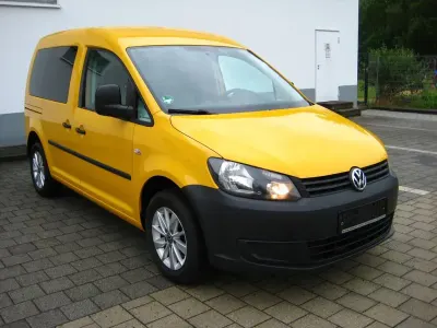 Gebraucht VW Caddy Trendline 105 PS (77 kW) 2014 Gelb Van / Kleinbus
