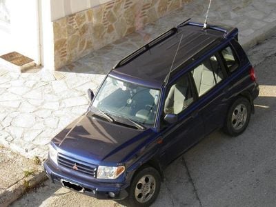 Gebraucht Mitsubishi Pajero 175 PS (128 kW) 2004 Blau metallic SUV