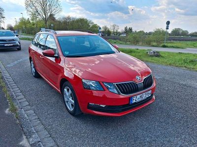 Second-hand Skoda Octavia G-TEC Ambition 110 CP (80 kW) 2018 Roșu Break