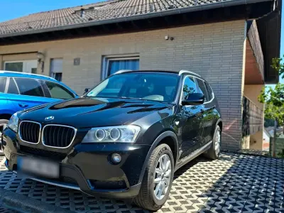 Gebraucht BMW X3 184 PS (135 kW) 2012 Schwarz SUV