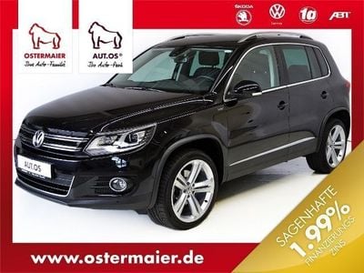 Schwarz metallic Gebraucht 2016 VW Tiguan LOUNGE SUV | 30.800 € (Teuer)