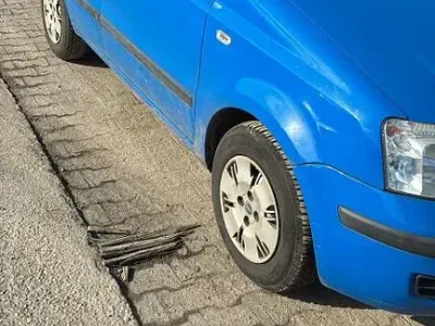 Usata Fiat Panda 60 CV (44 kW) 2004 Blu Utilitaria